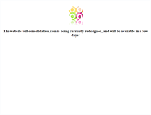 Tablet Screenshot of bill-consolidation.com